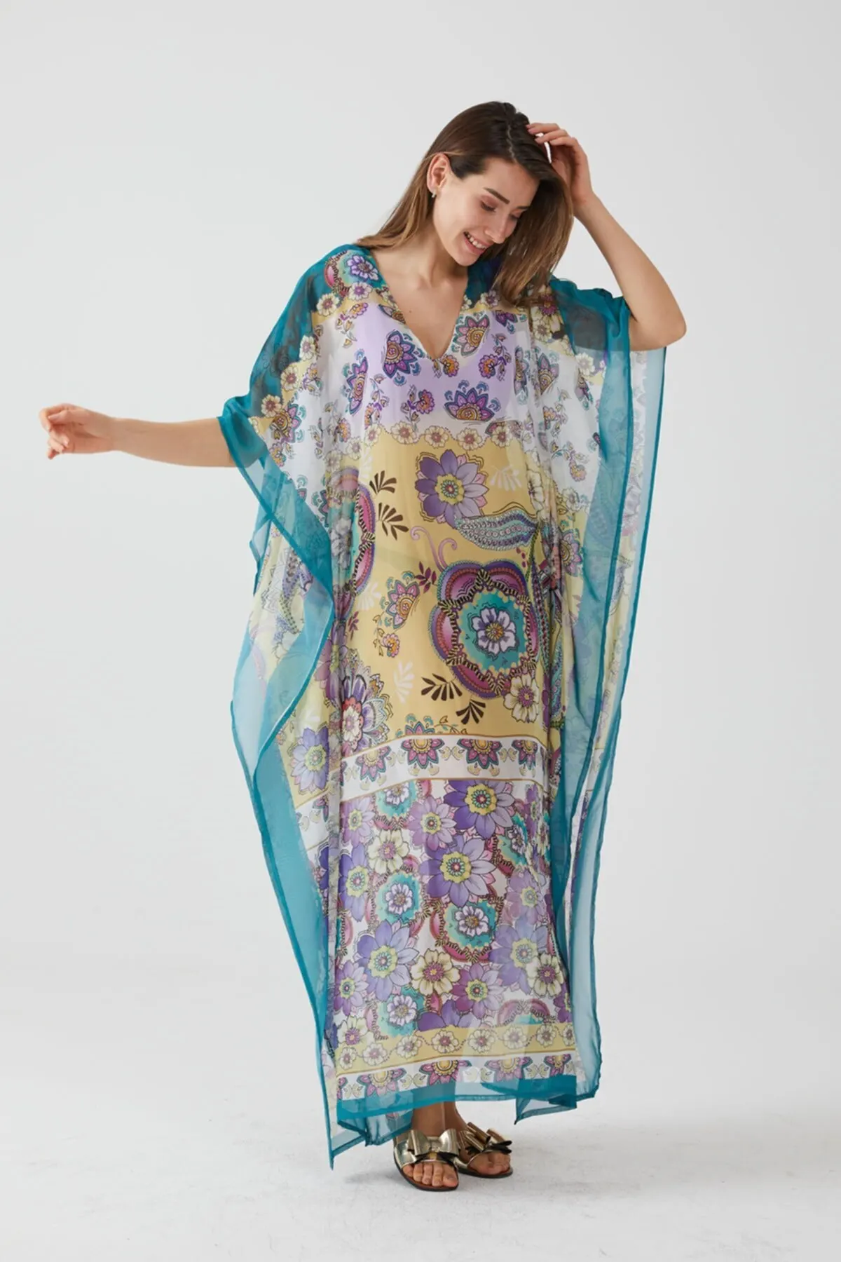 

Women's Pareo Ays Home Ethnic Pattern Beach Dress Swimwear Cover Dress Sexy Tunic Suit Beachwear Female Beach Bikini Cover