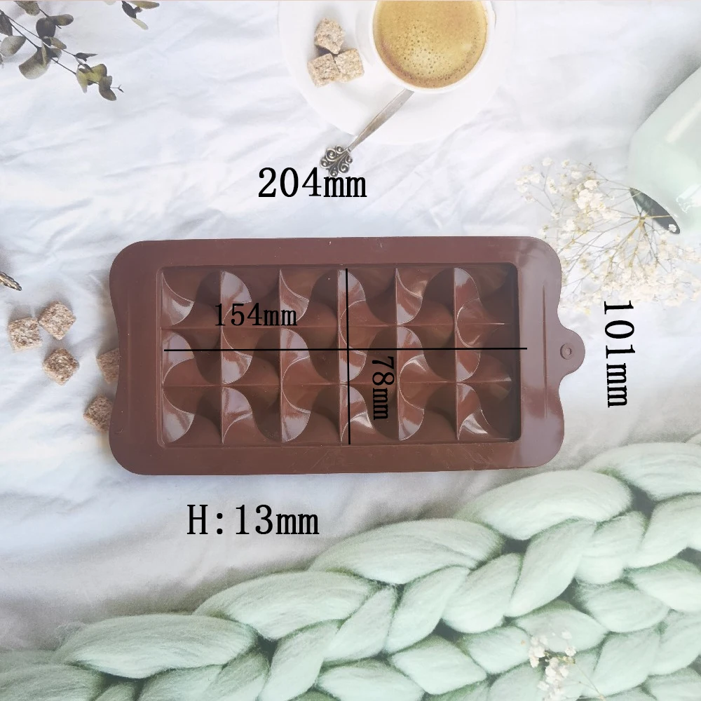 

New Pattern Chocolate Molds Diamond love Shape Silicone Wedding Candy Baking Molds Letter Decorations Cake 3D Mold Cake Tools