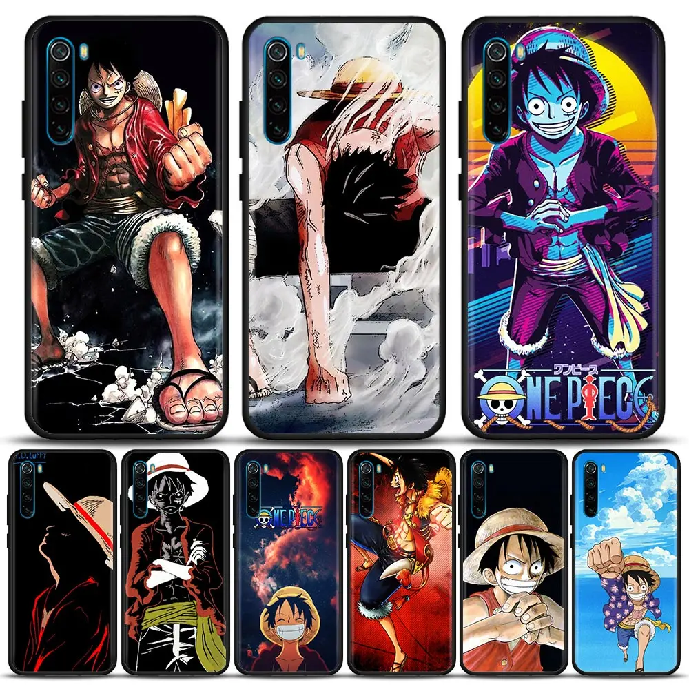 

Cute Cartoon luffy Phone Case for Redmi 6 6A 7 7A 8 8A 9 9A 9C 9T 10 10C K40 K40S K50 Pro Plus Soft Silicone Case Cover BANDAI