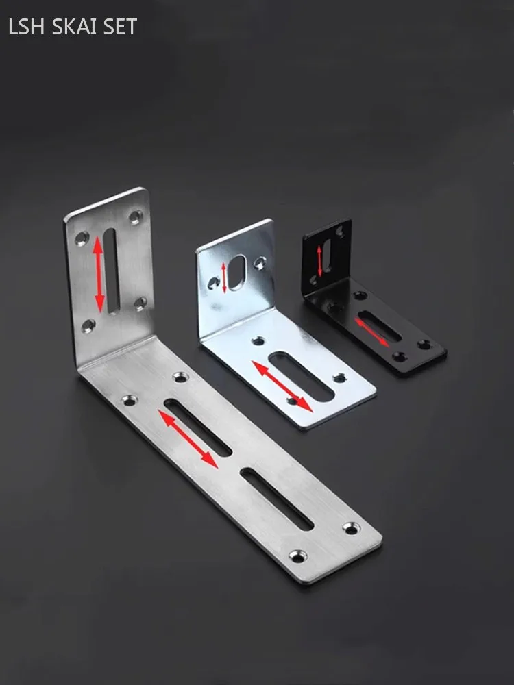 Утолщенный угловой кронштейн из нержавеющей стали 2 шт.