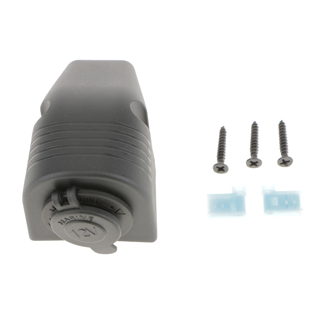 

DC 12V Waterproof Motorcycle Cigarette Lighter Power Supply Socket