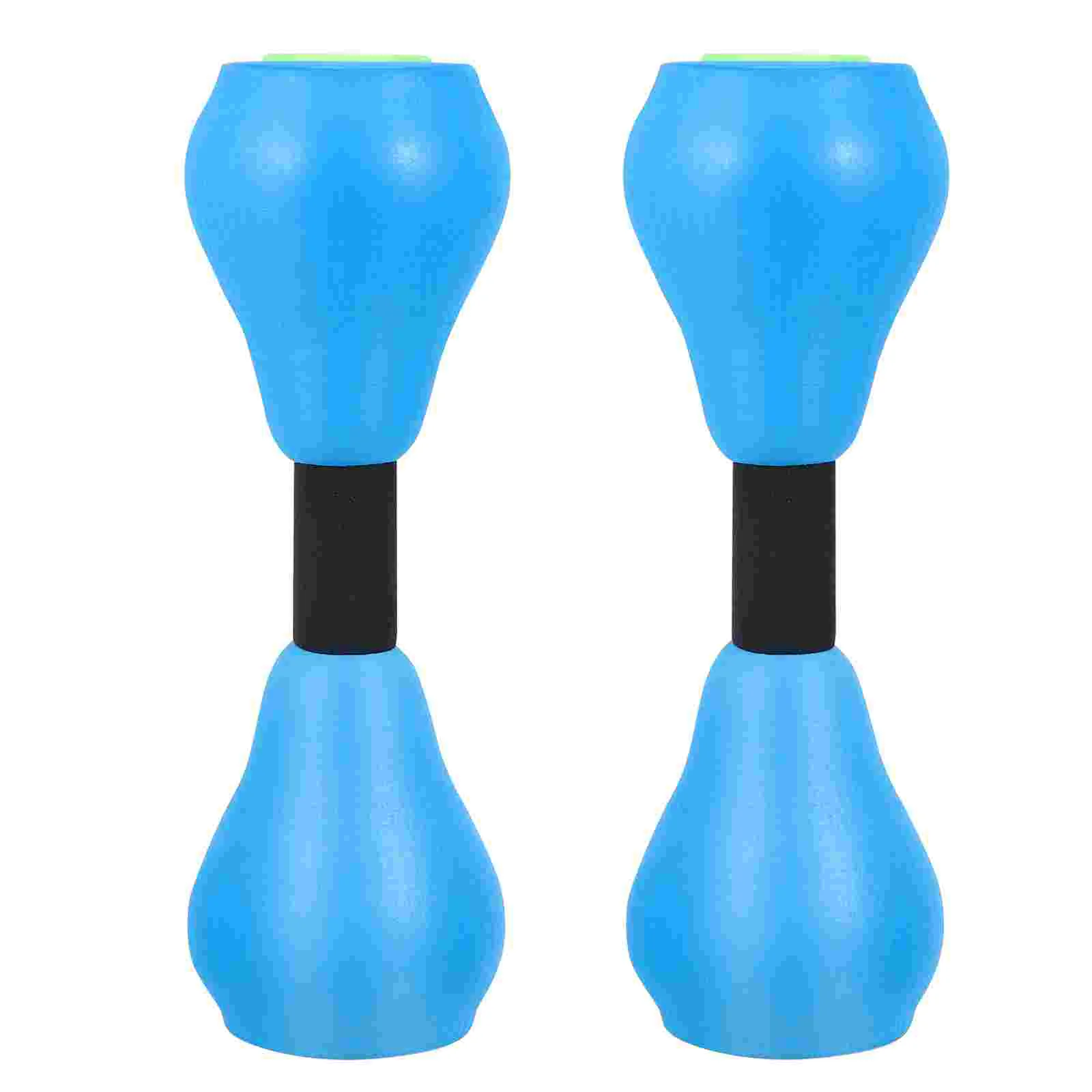 

2 Pcs Water Sports Dumbbells Eva Barbell Adjustable Women's Barbells Kids Light