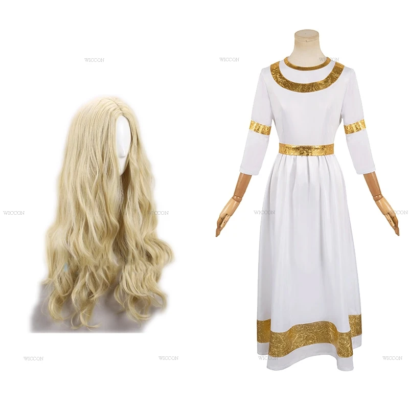 Game Witch Miquella Cosplay Costume Wig Women Roleplay Anime Style Dress Magic Role Playing Halloween Party Outfit Shadow
