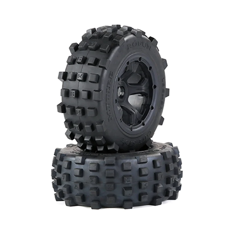 

Задние шины для внедорожника 1/5 HPI ROFUN BAHA ROVAN KM BAJA 5T/5SC/5FT, запчасти для радиоуправляемых игрушек, x 80 мм, черные