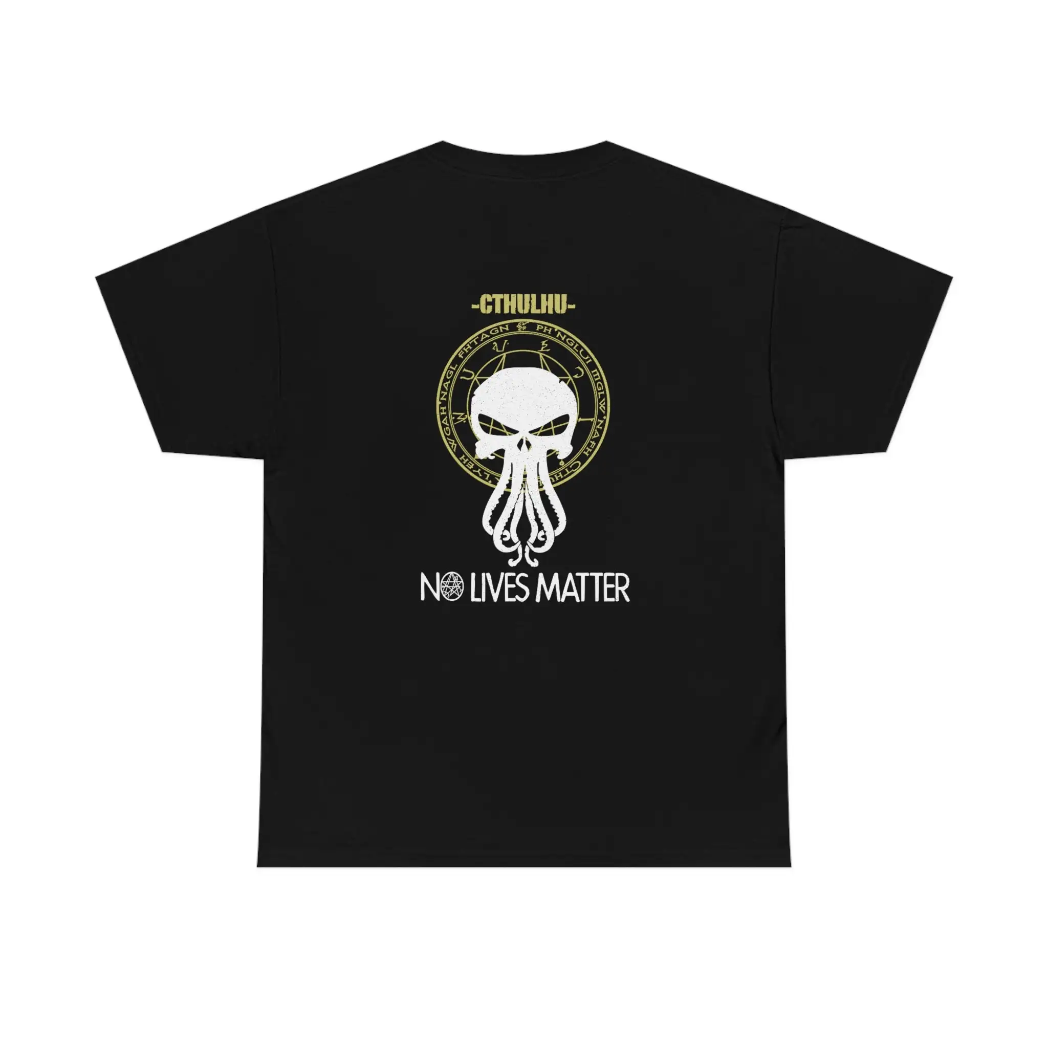 Футболка PEDRAZA Cthulhu No Lives Matter хлопковая
