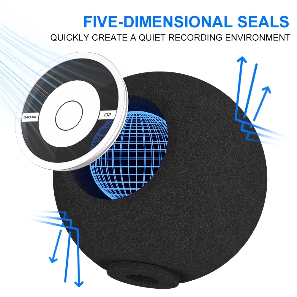 Студийный звукопоглощающий микрофон G-MARK O2