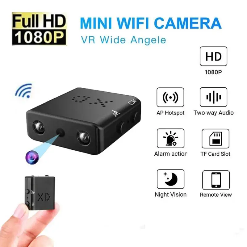 

Мини-камера видеонаблюдения HD 1080P с дистанционным управлением, Wi-Fi