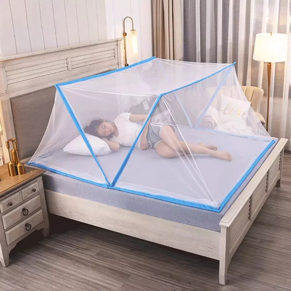 

Foldable Bottomless Mosquito Net Portable Anti-mosquito Net Window Tent Folding Bed Canopy on the Bed Mosquito Net Baby Bed