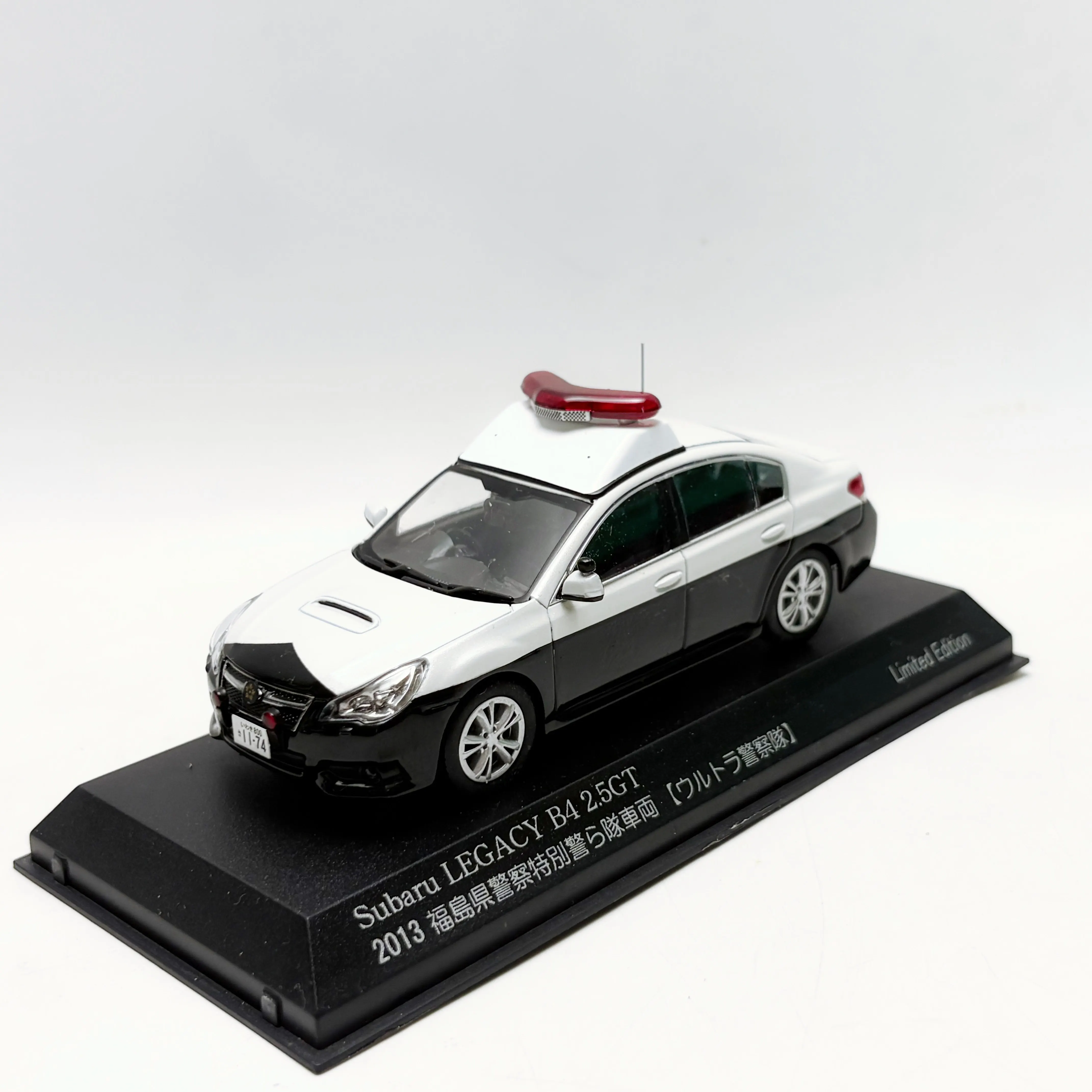 Фото Модель автомобиля Flaws Diecast Rais Subaru LEGACY B4 2.5GT 2013 Fukushima, масштаб 1/43, из сплава №2