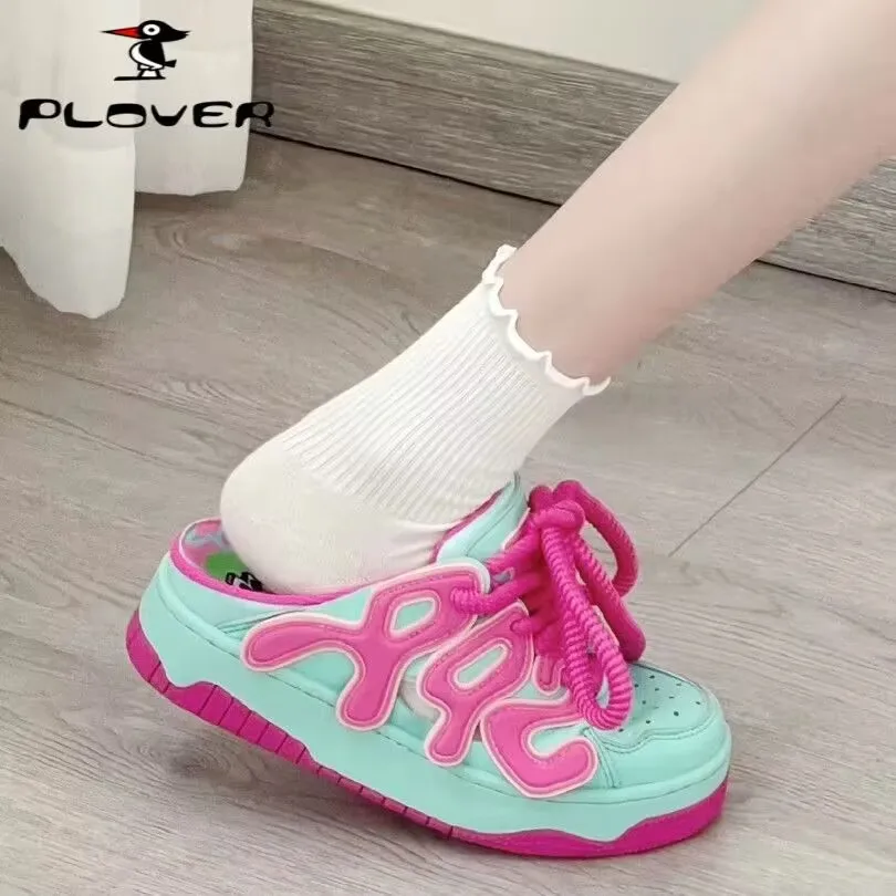 

2023 New Spring Summer Women Canvas Shoes flat sneakers women casual shoes low upper lace up white shoes