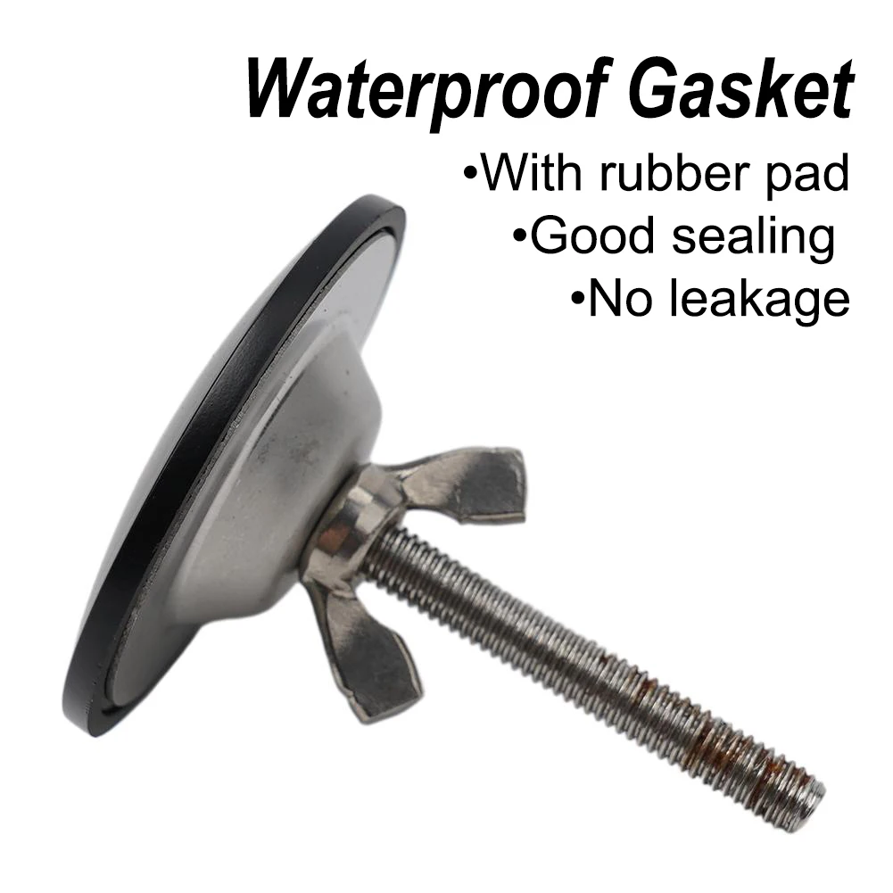 

Tap Hole Plug Sink Hole Cover 1pcs 2.3x2 Inch Easy To Install Faucet Hole Cover Leak-proof Cover Range Of Usages