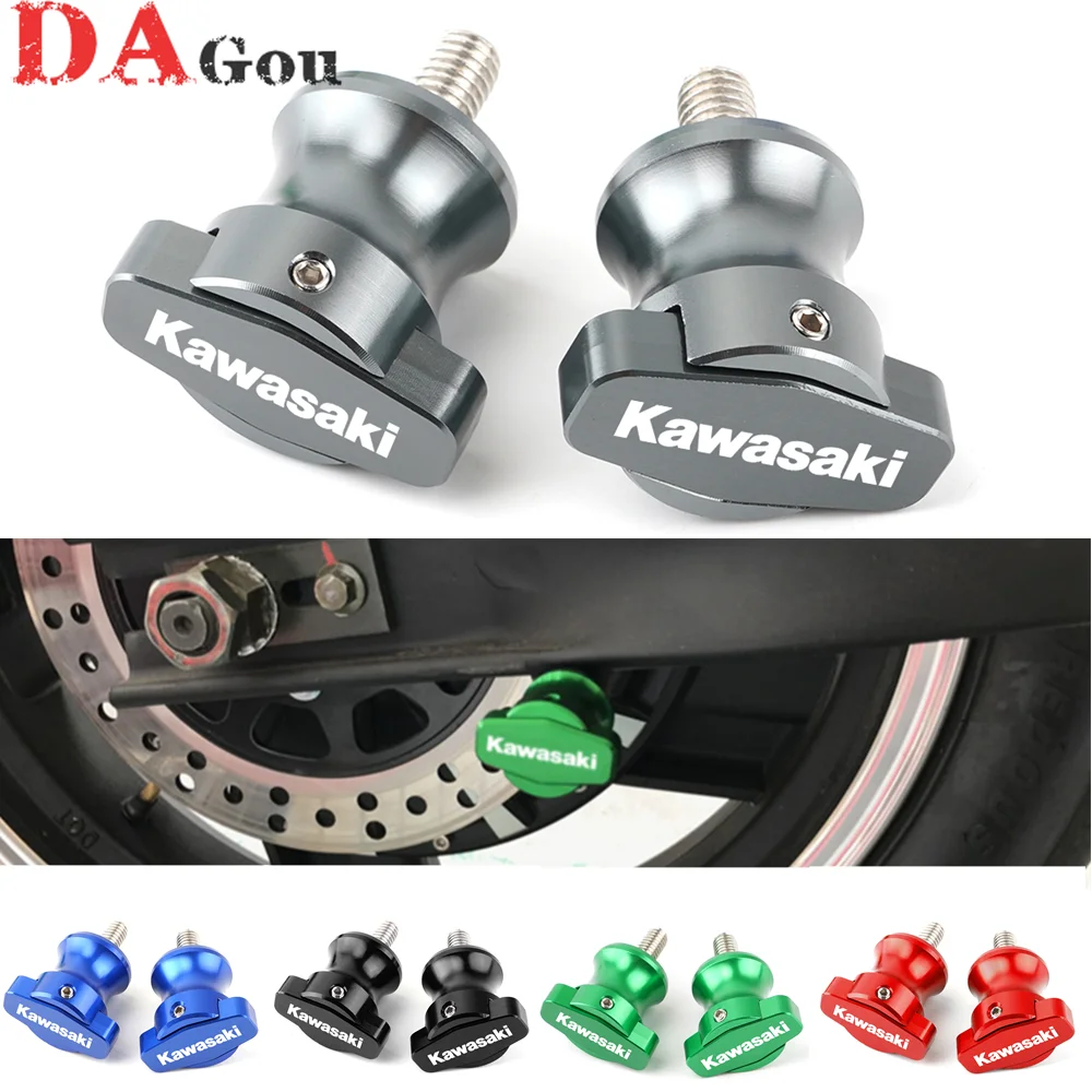 

2022 NEW 10mm Motorcycle CNC Swingarm Spools Slider Stand Screws For Kawasaki Z1000 ZX6R ER6N Z750 /R Z250 NINJA 300 VULCAN S650