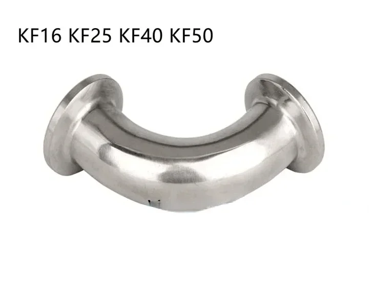 KF25 (NW25) 90-градусный колено-фланцевый адаптер вакуумная изогнутая труба вакуумный