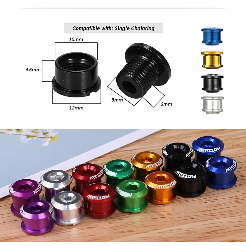 Винты для горного велосипеда 4 9 мм болты с одной звездой 7075 винты дорожного из