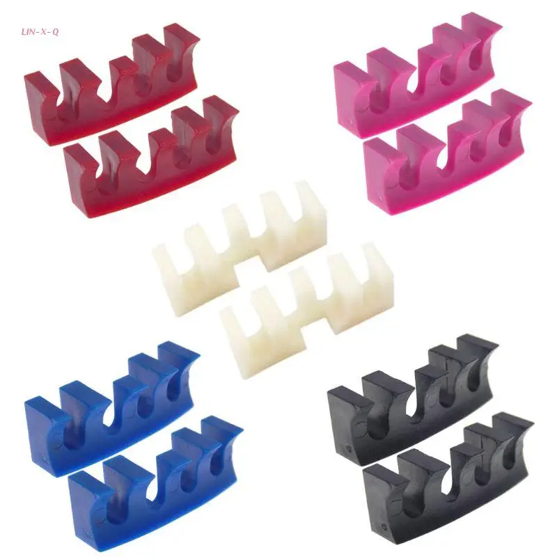 

Y51D 2pcs Badminton Stringing Machine Tool Racket Load Spreader Adapter Protector