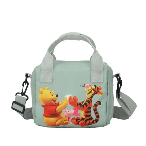 Модная новая милая сумка-мессенджер для девочек, креативная мультяшная Милая Холщовая Сумка с принтом, детская повседневная сумка на одно плечо, сумка для девочек