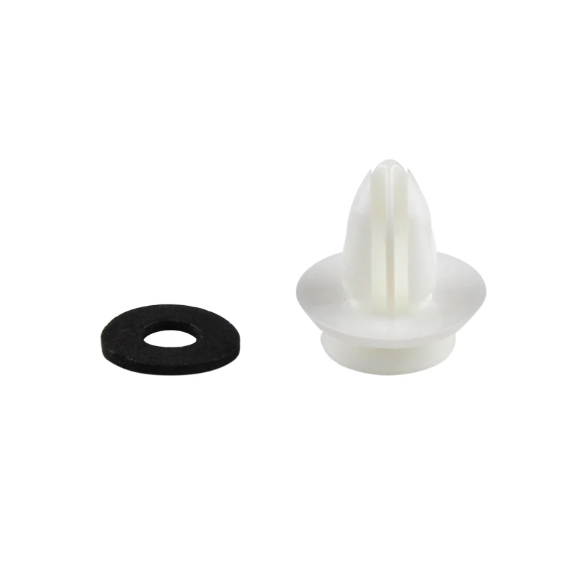 

100pcs Bumper Interior Door Panel Trim Clips Screw Rivet Auto Fastener Car Accessories With Sponge Pads Retainer
