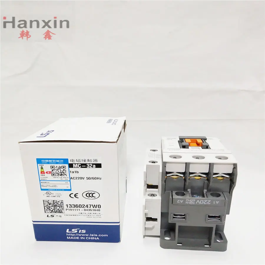 

Корея LS электрический магнитный контактор MC-32A AC220V