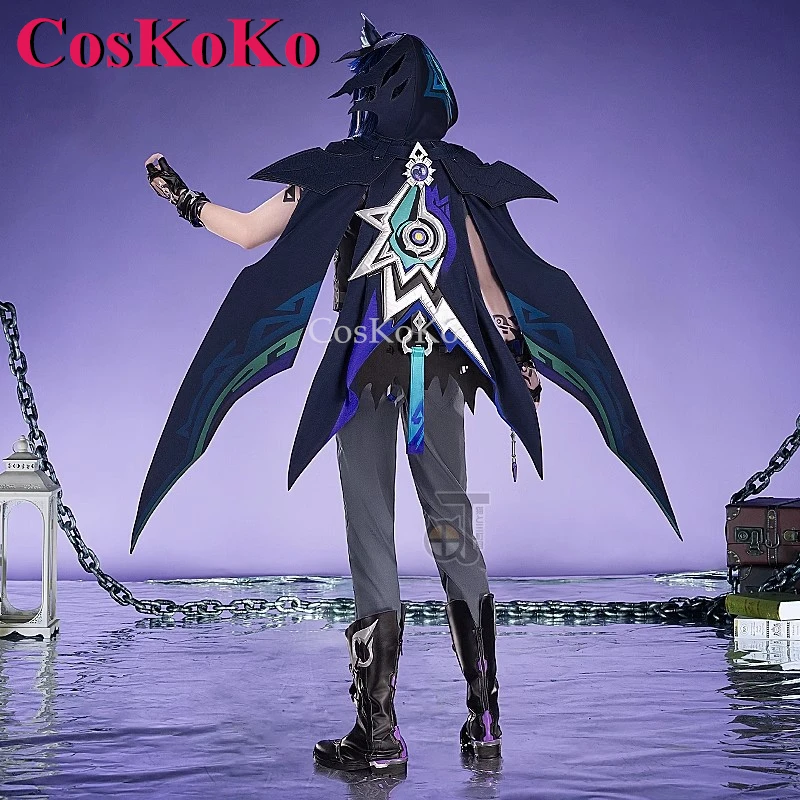 CosKoKo Ororon Косплей Игра Genshin Impact Костюм Модная Униформа Полный Комплект Мужской