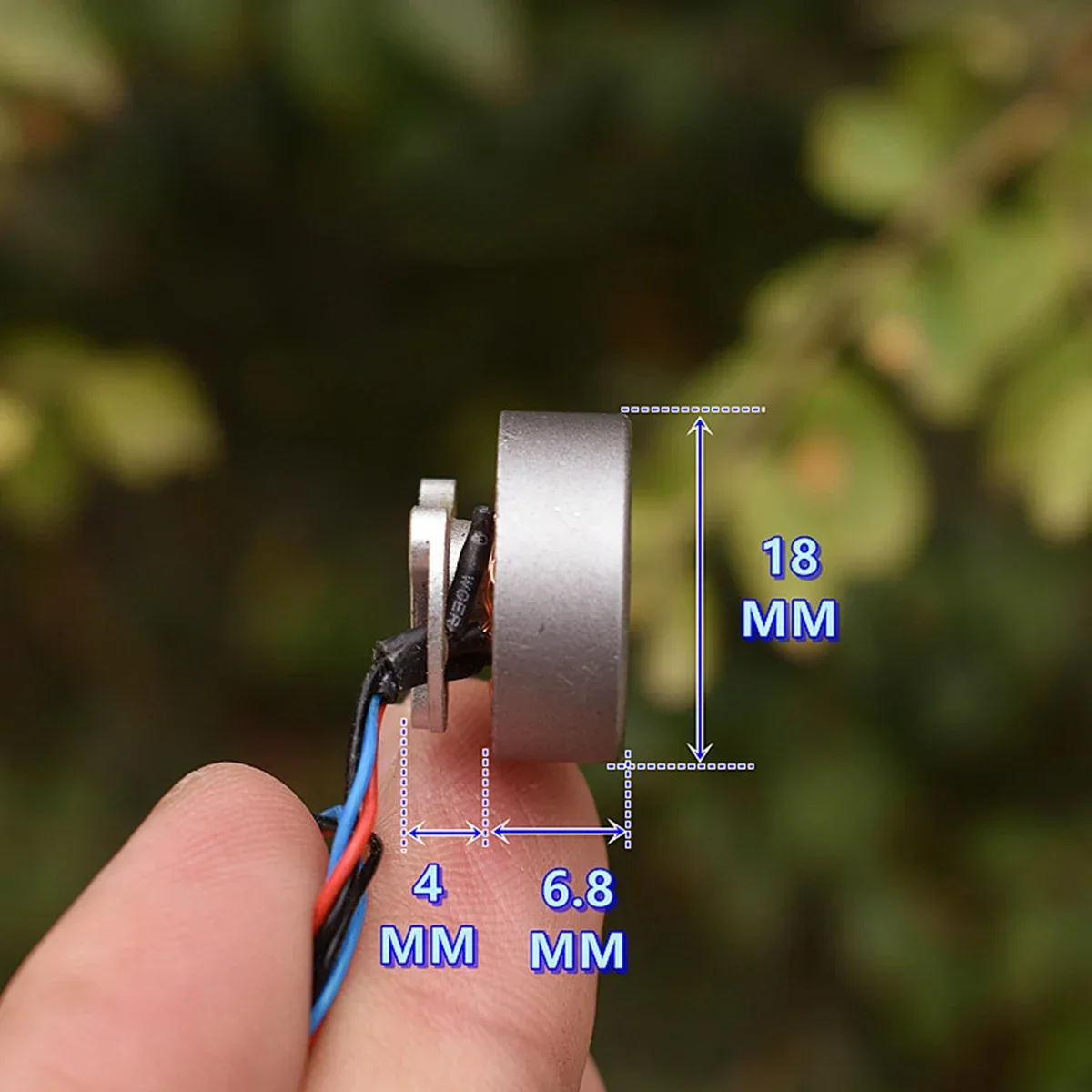 Мини 1503 Бесщеточный двигатель постоянного тока 2S 4100KV BLDC 7 4 В Высокоскоростной для
