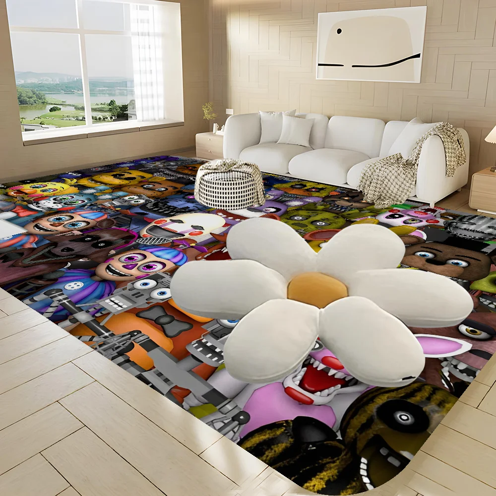 Fnaf коврики для комнат из аниме Five-nights-At-Freddys ретро-коврики гостиной кухни