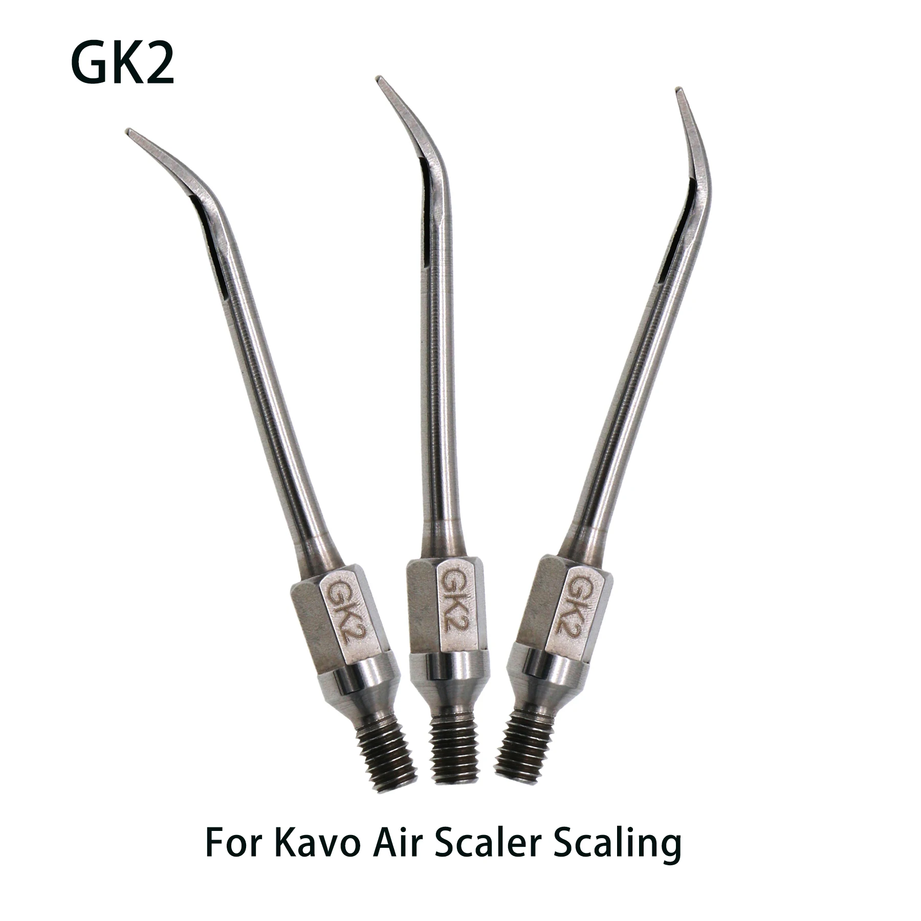 SEUJJRO GK2 Dental Ultrasonic Air Scaler Tips Fit For KAVO Sonicflex Scaling Piezo Handpiece Dentistry Tooth Calculus Remover