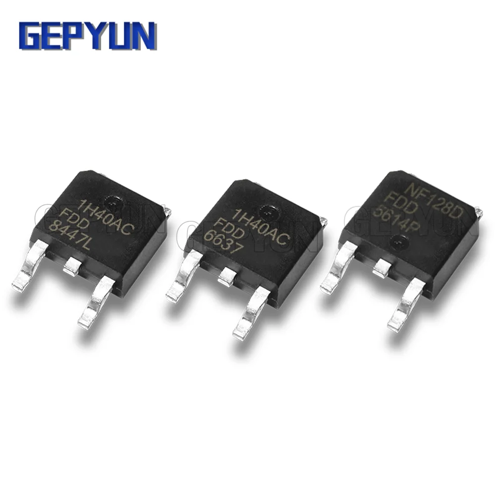 10 шт. FDD8447L TO-252 FDD8447 TO252 8447 FDD5614P FDD5614 FDD6637 6637 5614 SMD MOS полевой транзистор - купить по