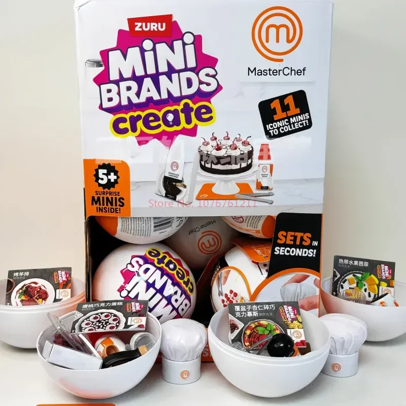 Мини-бренды создают коробку для еды капсулы настоящие миниатюрные создания