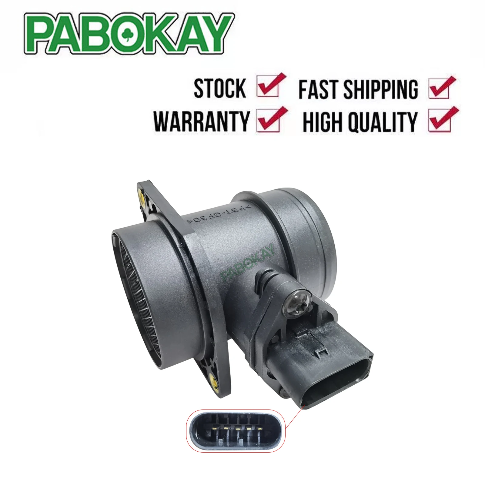 Датчик массового расхода воздуха MAF для VW Bora Golf Lupo Beetle Audi A3 Seat Leon Toledo Skoda Octavia 06A906461A