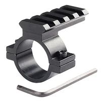 uniquefire 1 25 4mm 30mm scope ring mount 4 slots rail for 20mm picatinny weaver and torch handle bracket