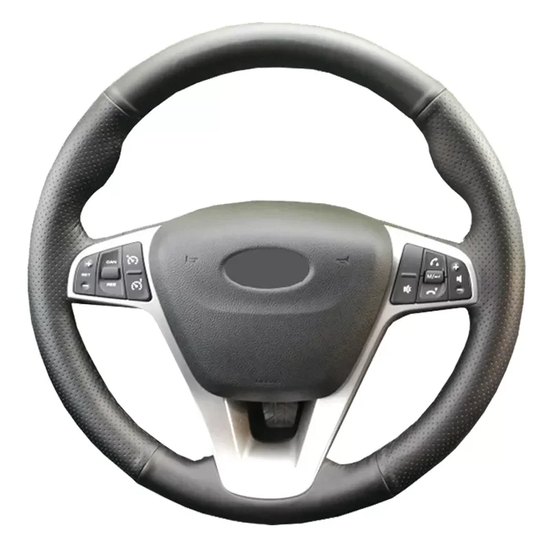 

Чехол из натуральной кожи для Lada Vesta 2015 2016 2017 2018 Xray 2015-2019/защитное рулевое колесо