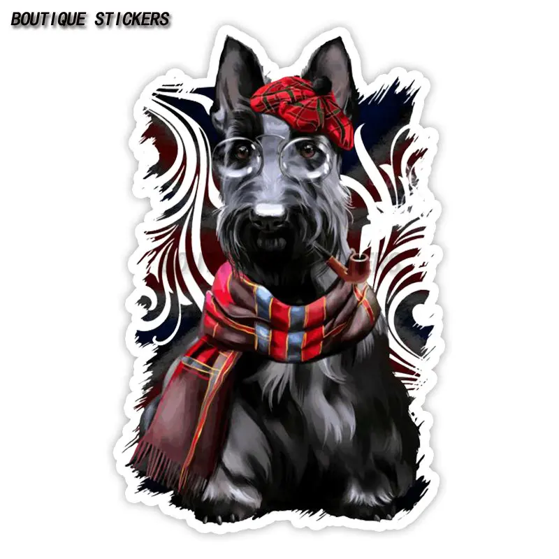 

Джентльмен шотландский терьер Automobile sticker waterproof PVC sticker automobile motorcycle decoration accessories