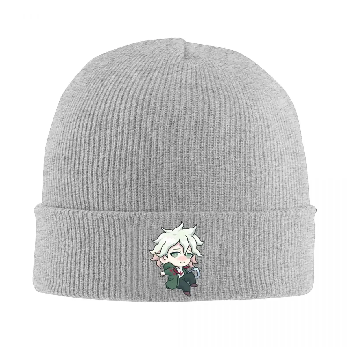 Nagito Komaeda шапки-бини мономи ретро шапки унисекс для взрослых уличные шапочки Skullies