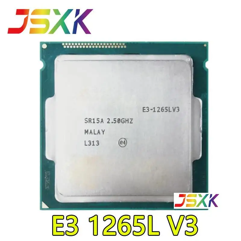 

Для б/у процессора Intel Xeon E3 1265L V3 E3 1265LV3 2,5 ГГц четырехъядерный Восьмиядерный 45 Вт LGA 1150