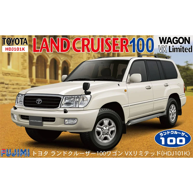

Модель автомобиля в сборе Fujimi 1/24, масштаб 100 для Toyota Land Cruiser 03800 LC100
