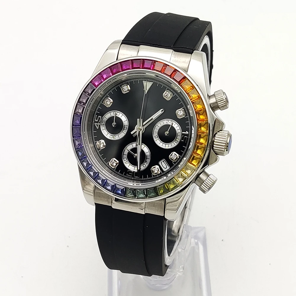 Мужские наручные кварцевые часы VK63 цвет в ассортименте