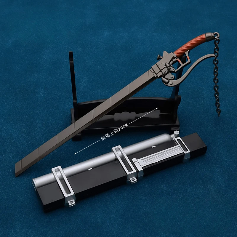 20 см всенаправленная мобильность Gear Eren Mikasa аниме периферийное оружие модель