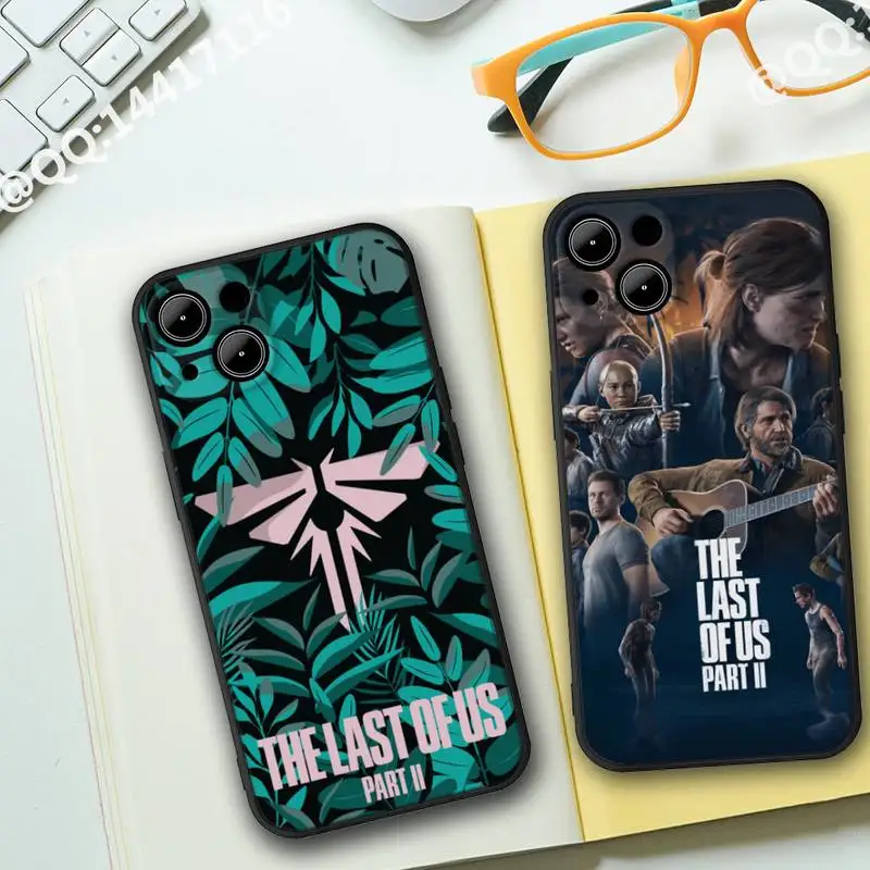 

Game Last of Us Joel Ellie Phone Case For iphone13 12 11 Pro Max X XR Mini XS 7 8 6s plus SE 2020 phone Full Coverage Covers