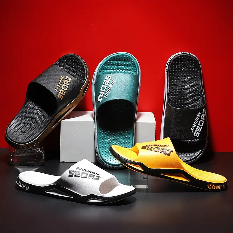 Новинка 2023 женские нескользящие сандалии и тапочки для дома ванной