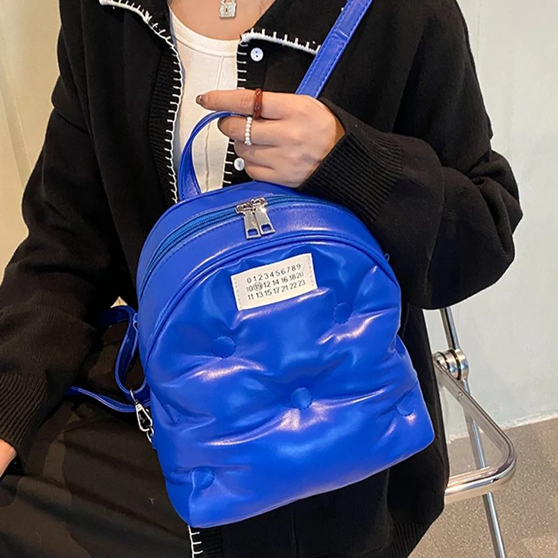 

Мягкий зимний теплый вместительный рюкзак, Женский школьный рюкзак, сумки для девочек-подростков, модные трендовые легкие хлопковые дорожн...