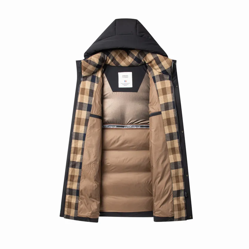 Новинка зимняя мужская куртка YEAE теплая Свободная Повседневная