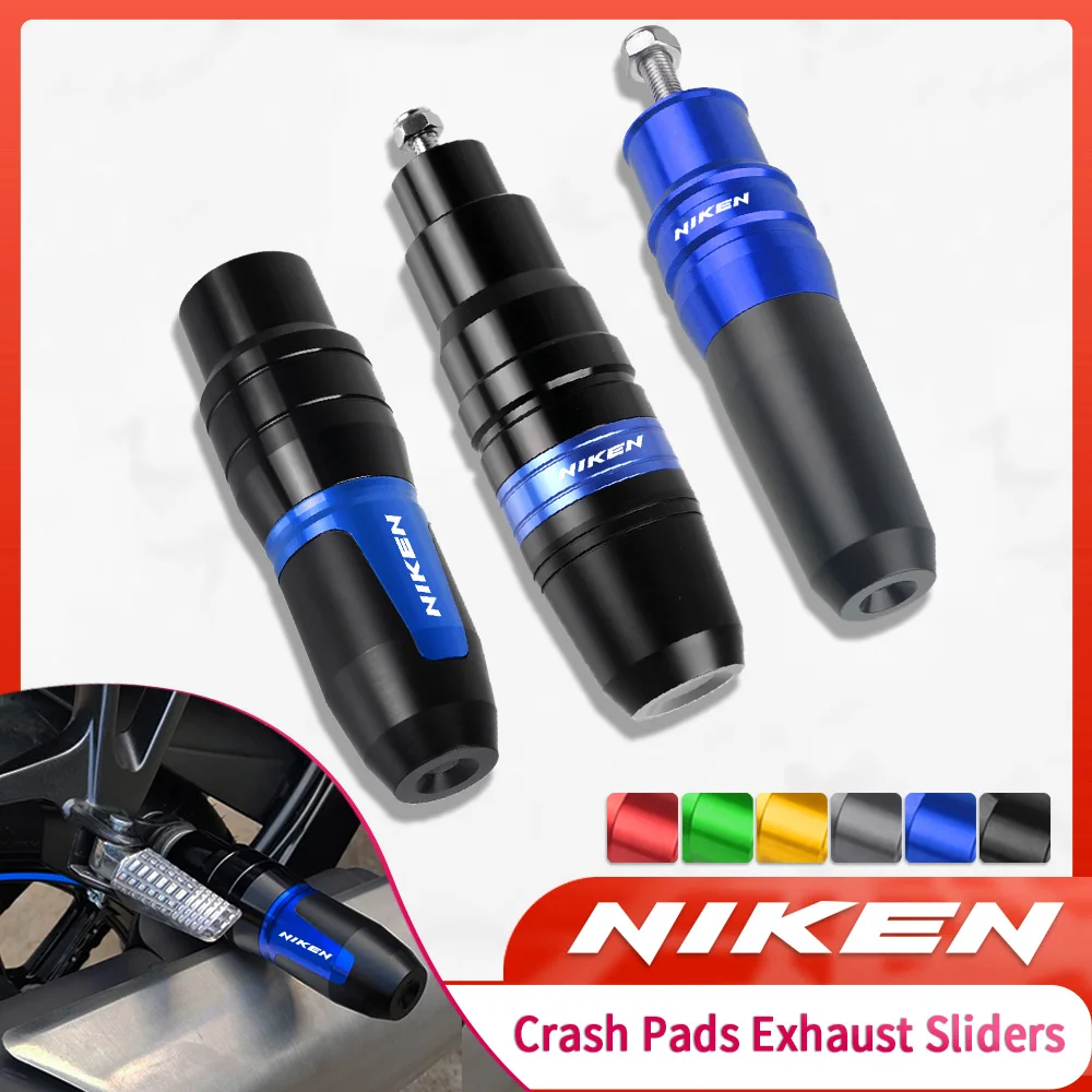 

For YAMAHA NIKEN 2018-2021 NIKEN GT NIKENGT 2019 2020 2021 Motorbike Exhaust Frame Crash Pads Exhaust Sliders Crash Protector