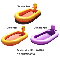 childrens octopus fountain outdoor swimming pool dinosaur fountain yellow duck swimming toy 7 14 years old swimming pool