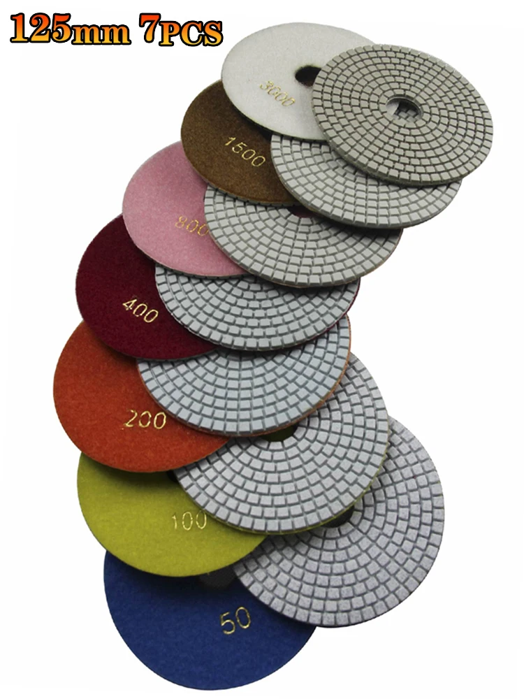 Алмазный полировальный диск 80 мм-200 мм влажный абразивный инструмент для
