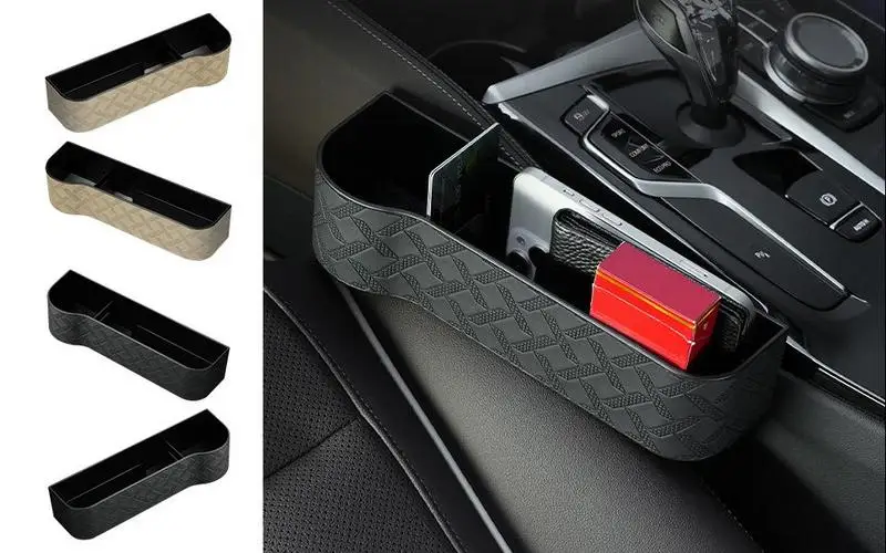 

Multifunction Car Seat Gap Organizer Storage Box Pocket Universal Wallet Keys Card Cup Phone Holder Auto Interior Accessories