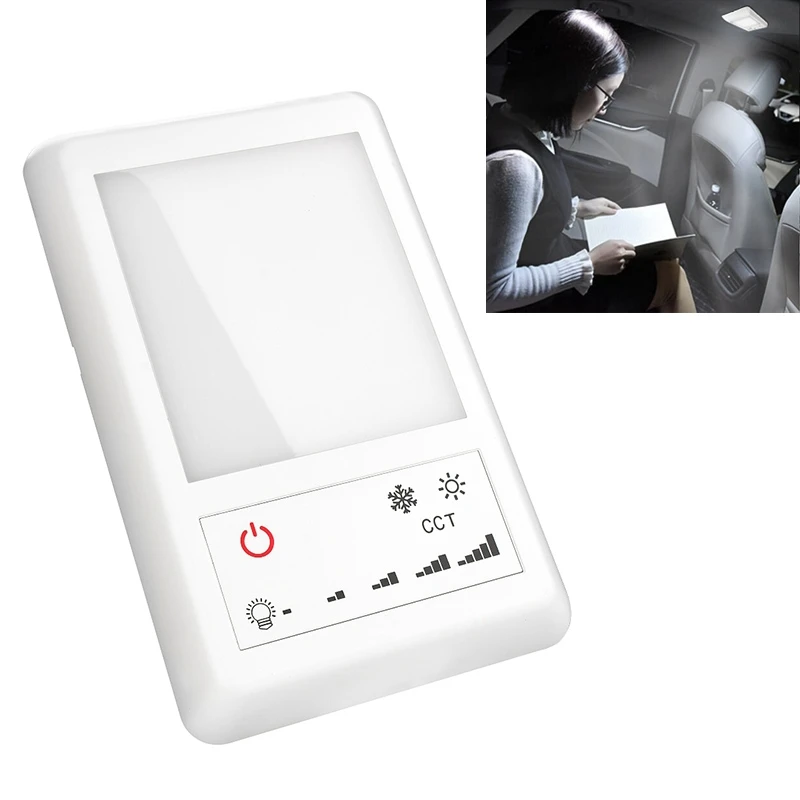 

DC12-24V светильник для чтения автомобиля с переключателем Toutch теплый/холодный светильник 5 зубчатый светильник ing Mode Eye лампа для караван и лод...