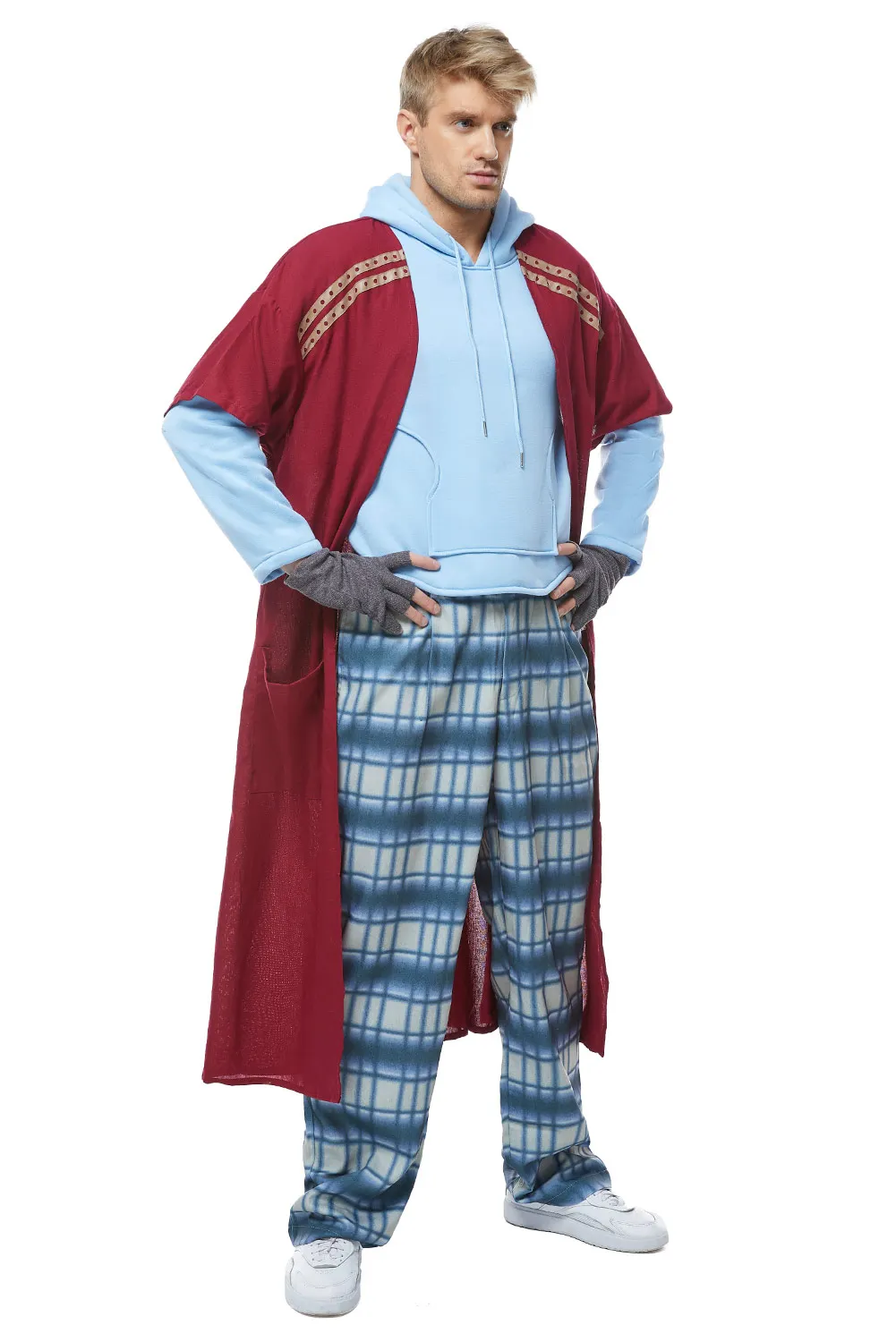 

Fat Thor Cosplay Costume Full Set Adult Uniform Outfits Halloween Carnival Suit