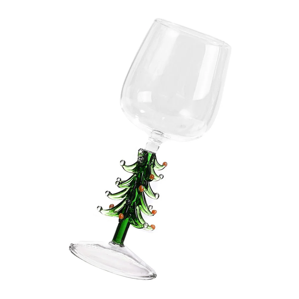 

Glasses Goblet Glass Tree Champagne Christmas Cup Cocktail Crystal Goblets Martini Drink Red Cups Shaped Vintage Coupeflute