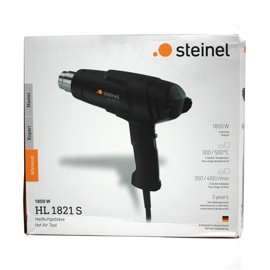 STEINEL HL 1821 S Универсальный фен вентилятор горячего воздуха многофункциональный
