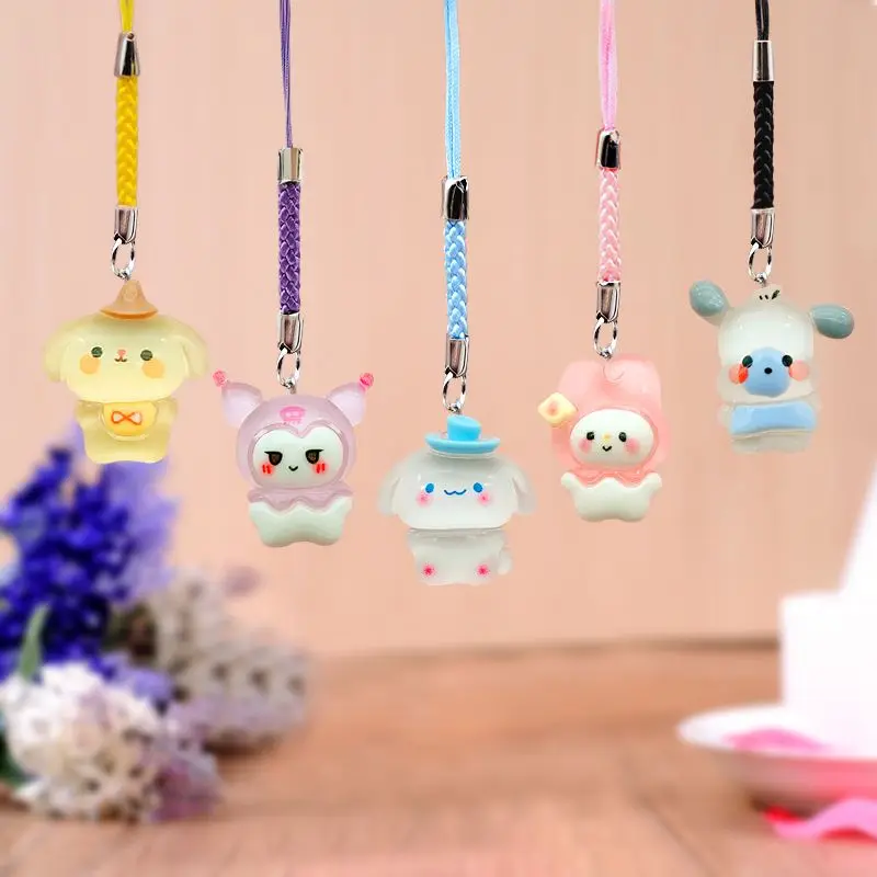 

Кавайный Коричный Sanrio аниме Hello Kitty Милая мультяшная куроми моя мелодия Милая личность искусственная Подвеска Игрушка для девочек